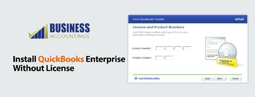 quickbooks license and product number in quickbooks
