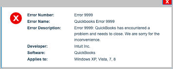 script error quickbooks 2013
